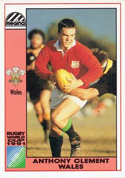 1991 Regina Rugby World Cup #83 Anthony Clement Front